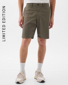 men regular fit city shorts with pockets