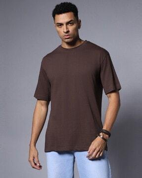 men regular fit crew-neck t-shirt