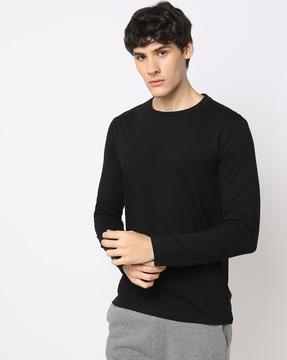 men regular fit crew-neck t-shirt