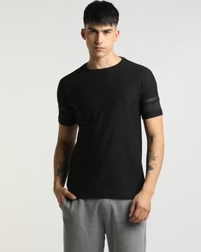 men regular fit crew-neck t-shirt