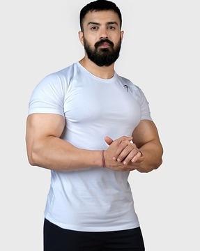 men regular fit crew-neck t-shirt