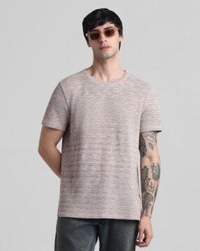 men regular fit crew-neck t-shirt