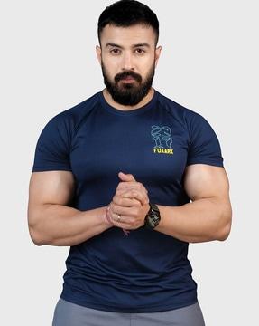 men regular fit crew-neck t-shirt