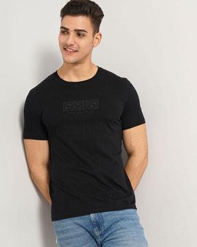 men regular fit crew-neck t-shirt