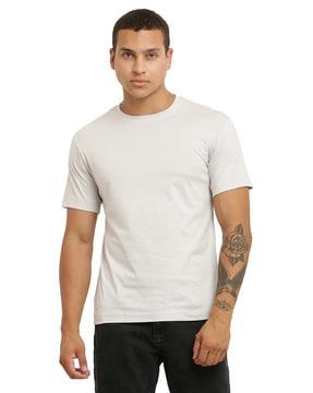 men regular fit crew-neck t-shirt