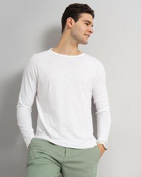 men regular fit crew neck t-shirt