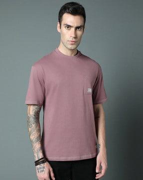 men regular fit crew-neck t-shirt