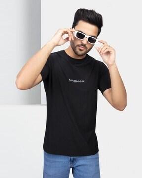 men regular fit crew-neck t-shirt