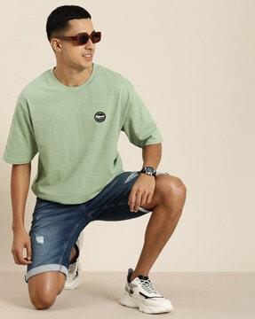 men regular fit crew-neck t-shirt