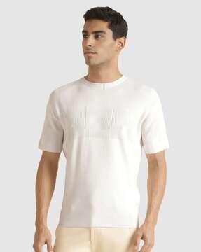 men regular fit crew-neck t-shirt