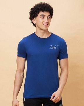 men regular fit crew-neck t-shirt