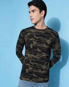 men regular fit crew-neck t-shirt