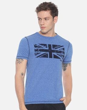 men regular fit crew-neck t-shirt