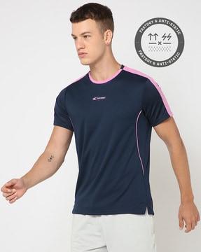 men regular fit crew-neck t-shirt