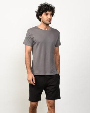 men regular fit crew-neck t-shirt