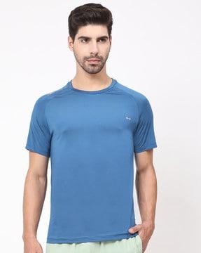 men regular fit crew-neck t-shirt