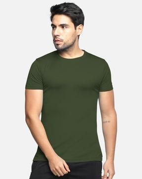 men regular fit crew-neck t-shirt