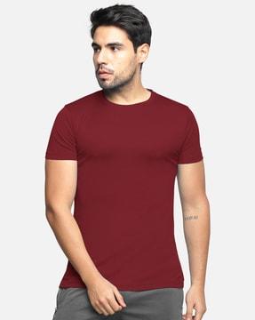 men regular fit crew-neck t-shirt