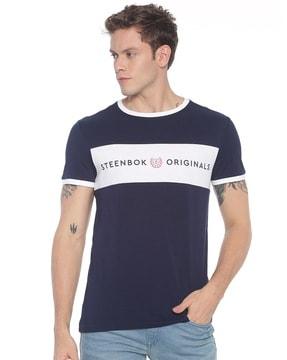 men regular fit crew-neck t-shirt