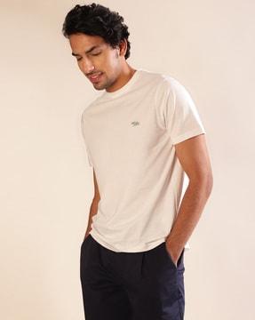 men regular fit crew-neck t-shirt