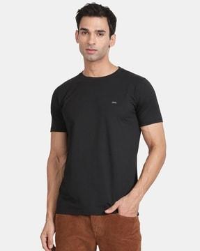 men regular fit crew-neck t-shirt