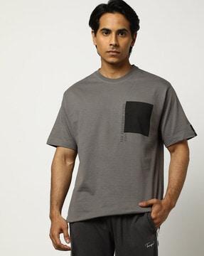 men regular fit crew-neck t-shirt