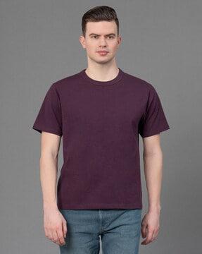 men regular fit crew-neck t-shirt