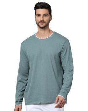 men regular fit crew-neck t-shirt