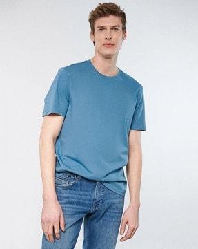 men regular fit crew-neck t-shirt