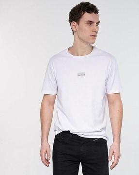 men regular fit crew-neck t-shirt