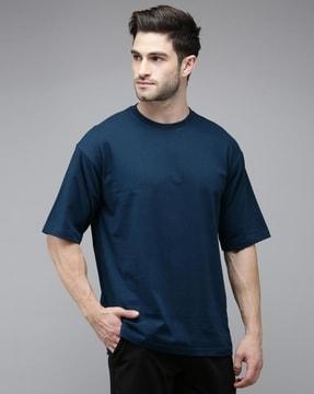 men regular fit crew-neck t-shirt