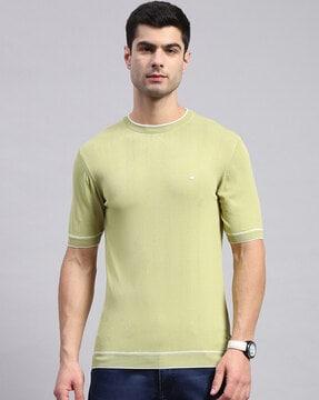 men regular fit crew-neck t-shirt