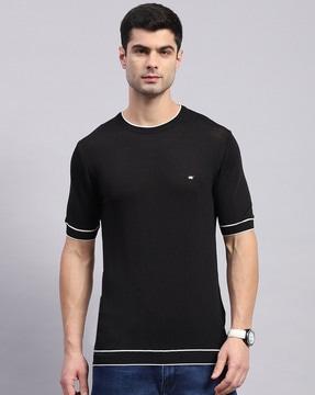 men regular fit crew-neck t-shirt