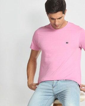 men regular fit crew-neck t-shirt