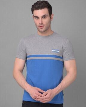 men regular fit crew-neck t-shirt