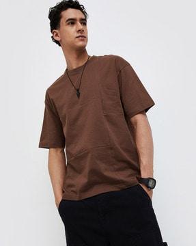 men regular fit crew-neck t-shirt