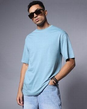 men regular fit crew-neck t-shirt