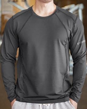 men regular fit crew-neck t-shirt