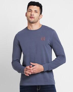 men regular fit crew-neck t-shirt