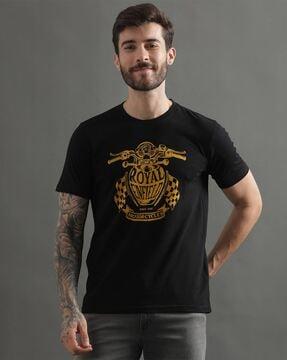 men regular fit crew-neck t-shirt