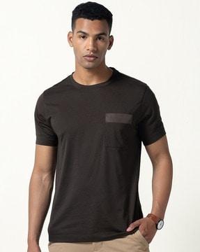 men regular fit crew-neck t-shirt