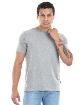 men regular fit crew-neck t-shirt