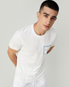 men regular fit crew-neck t-shirt