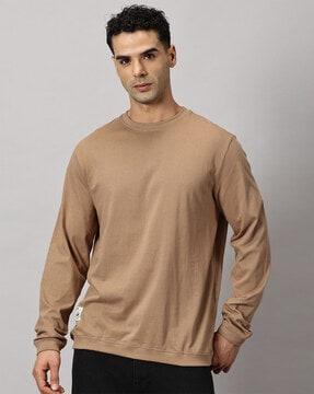 men regular fit crew-neck t-shirt