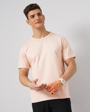 men regular fit crew-neck t-shirt