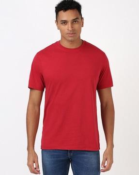 men regular fit crew-neck t-shirt