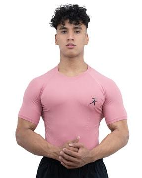 men regular fit crew-neck t-shirt