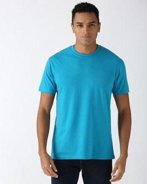 men regular fit crew-neck t-shirt