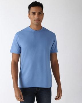 men regular fit crew-neck t-shirt