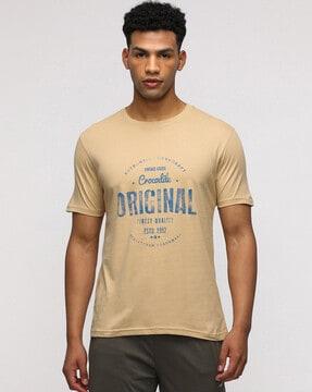 men regular fit crew-neck t-shirt